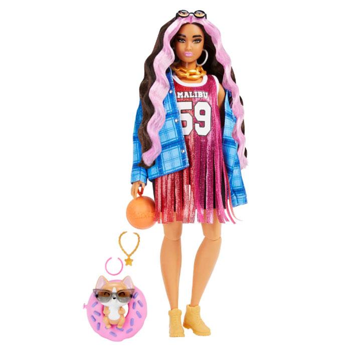 Кукла Барби Экстра и питомец корги HDJ46