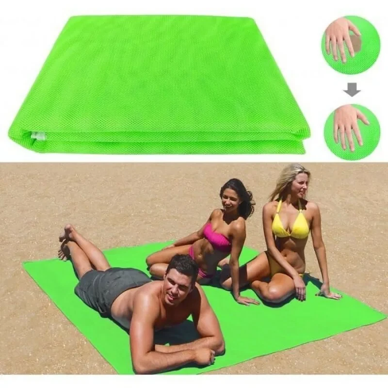 Пляжный коврик-антипесок Sand-Free Mat 200*150 (в ассортименте) - фото 6 - id-p101495495