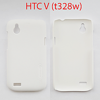 Чехол бампер HTC Desire V T328w белый