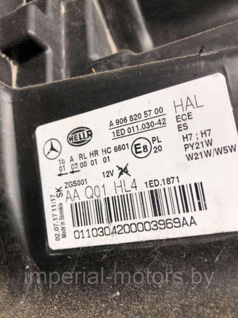 Фара передняя правая Mercedes Sprinter W906 - фото 5 - id-p220591987