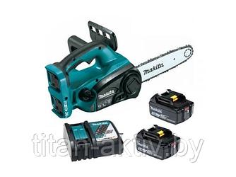 Аккум. пила цепная MAKITA DUC 302 RF2 шина 30 см (12""), 3/8, 1.1 мм (36.0 В   2 акк.3.0 А/ч Li-Ion)