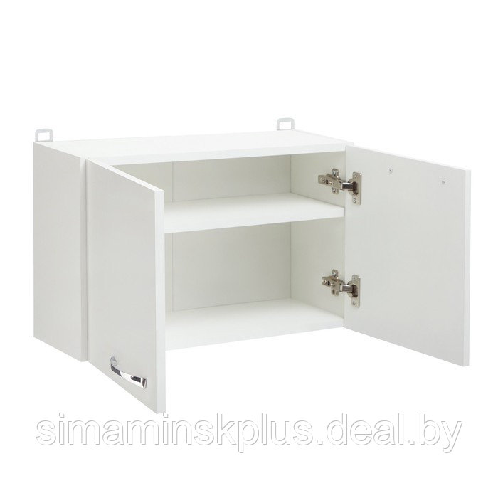Шкаф навесной для ванной комнаты "Арум" белый, 40х20х60см - фото 2 - id-p220806372
