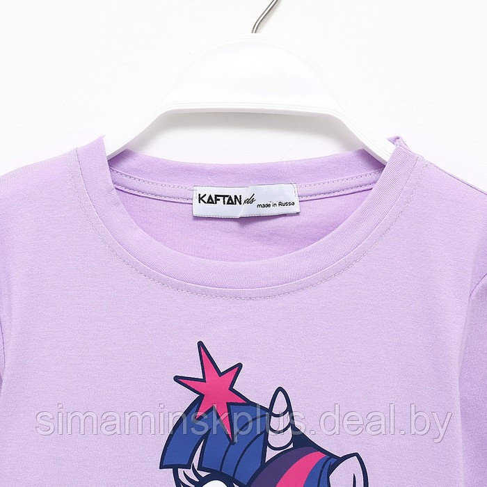 Футболка с длинным рукавом «Искорка», My Little Pony, рост 110-116 - фото 8 - id-p220806513