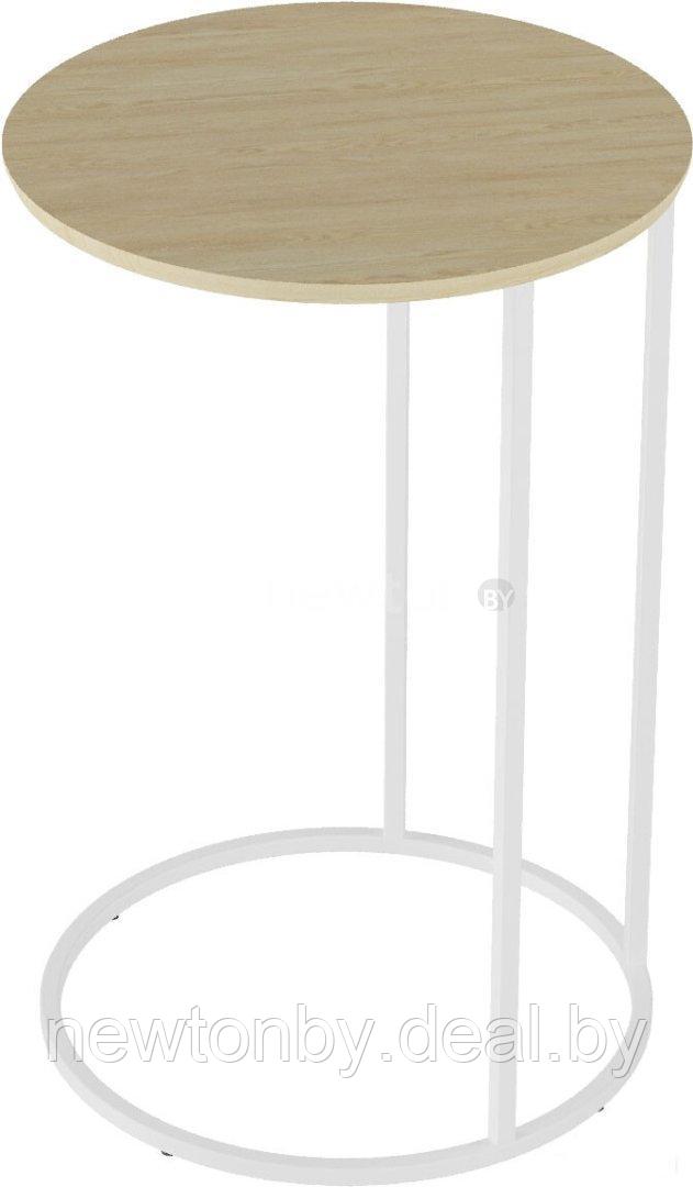 Приставной столик Калифорния мебель Остин (дуб янтарный) - фото 1 - id-p220809694