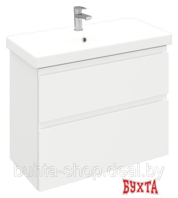 Мебель для ванных комнат Laparet Тумба под умывальник Optimum Slim 80 - фото 1 - id-p201247676