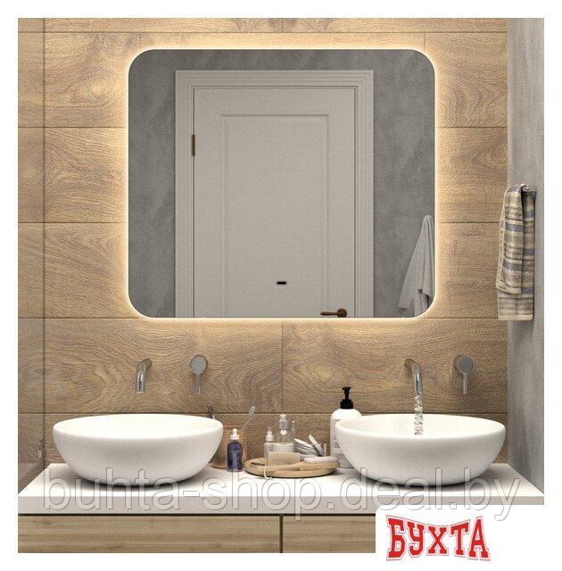 Мебель для ванных комнат Континент Зеркало Burzhe LED 80x70 (бесконтактный сенсор, холодная подсветка) - фото 1 - id-p214100819
