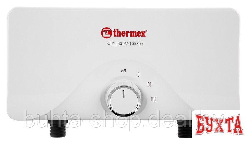 Проточный электрический водонагреватель кран+душ Thermex City 5500 - фото 1 - id-p178459818