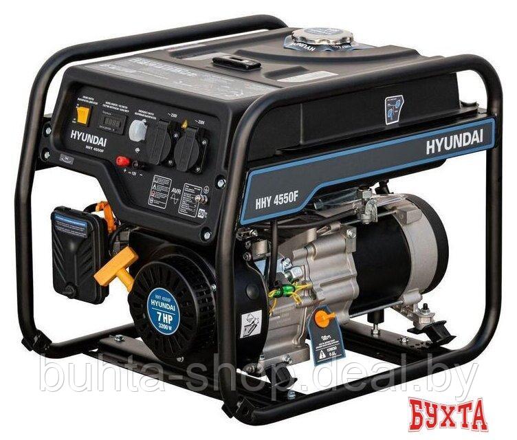 Бензиновый генератор Hyundai HHY 4550F - фото 1 - id-p195052524