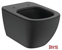 Унитаз подвесной Ideal Standard Tesi Aquablade T0079V3 (черный матовый) (без сиденья)