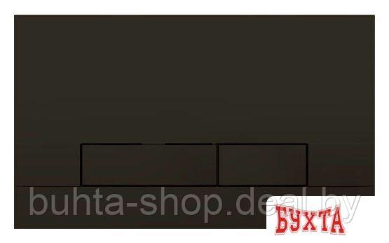Панель смыва OLI Narrow OliPure 148303 (черный soft-touch) - фото 1 - id-p204532168