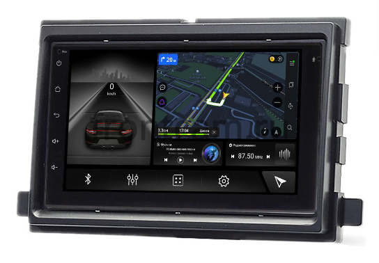 Штатная магнитола Ford Edge (2006-2010) Canbox на Android 10 (4G-SIM, 2/32, DSP, QLed) - фото 1 - id-p220819239