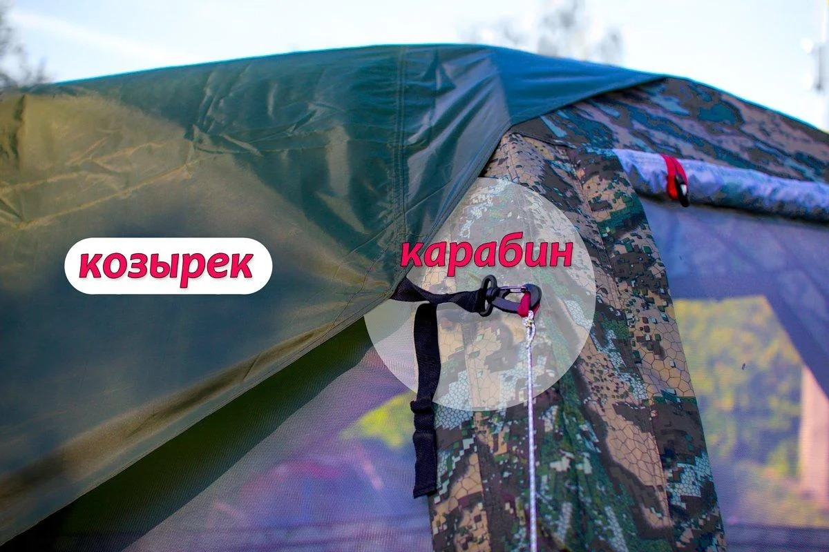 Козырек для летней палатки ЛОТОС-5 - фото 6 - id-p220819372