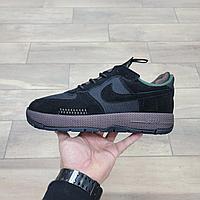 Кроссовки Nike Air Force 1 Wild Black Brown