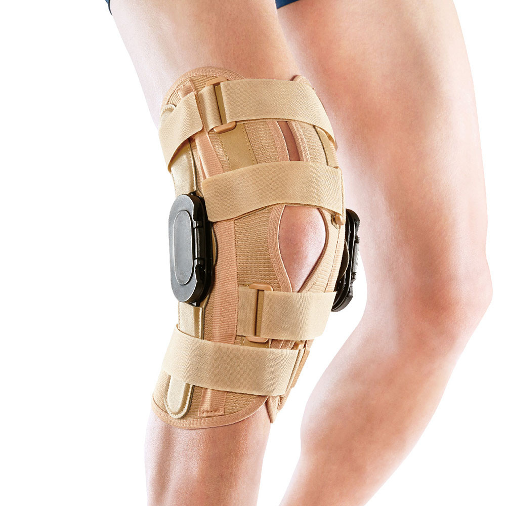 Ортез для коленного сустава с боковыми шинами OPPO 2137 - фото 3 - id-p194589358