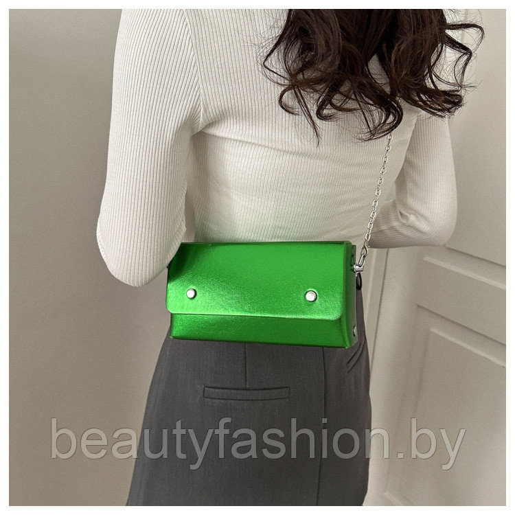 Сумка женская модель 780 (зеленый) - фото 2 - id-p220829919