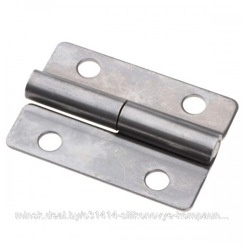Петли для ключниц и шкатулок, 24х18х1,5 мм, серебро, H-16S - фото 1 - id-p220830152