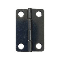 Петли для ключниц и шкатулок, 25х16х0,7 мм, черный, H-16В