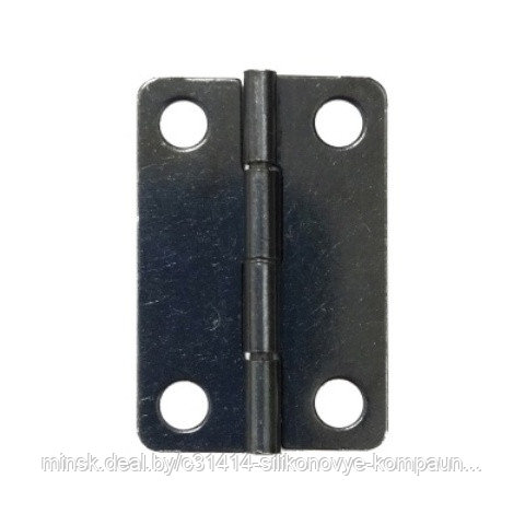 Петли для ключниц и шкатулок, 25х16х0,7 мм, черный, H-16В - фото 1 - id-p220830160