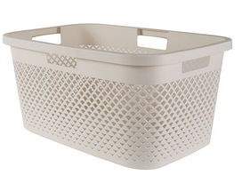 Корзина для глаженного Laundry basket 47L, Кремовый