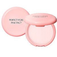 Пудра компактная розовая The Saem Saemmul Perfect Pore Pink Pact 11гр