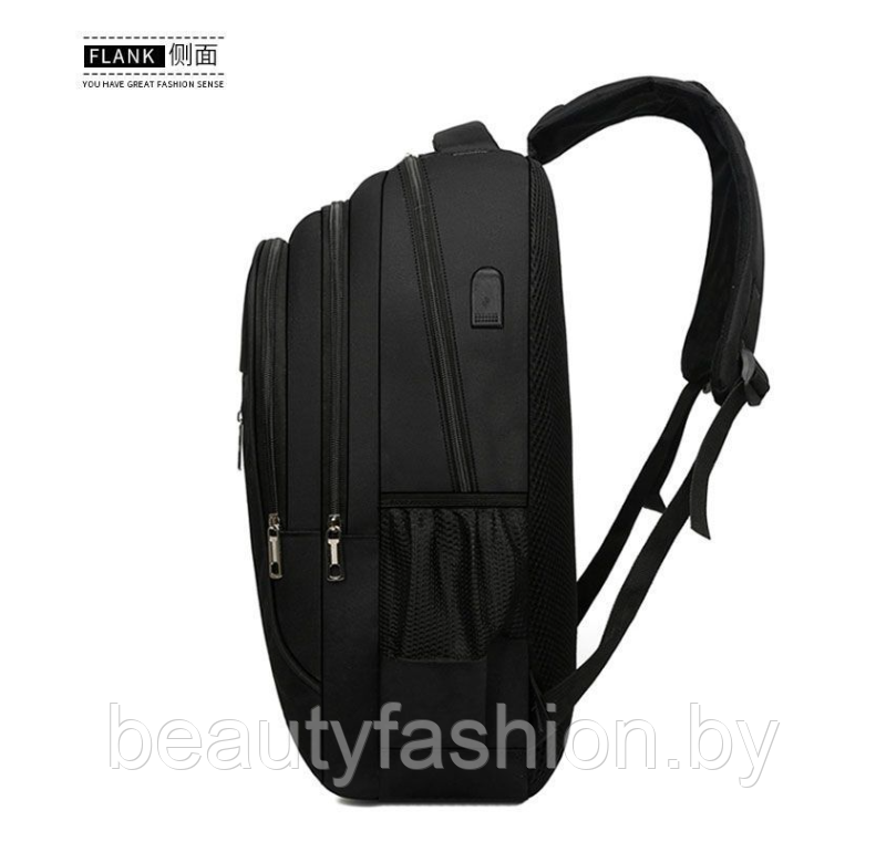 Рюкзак модель 807 (черный/синий) - фото 10 - id-p220830065