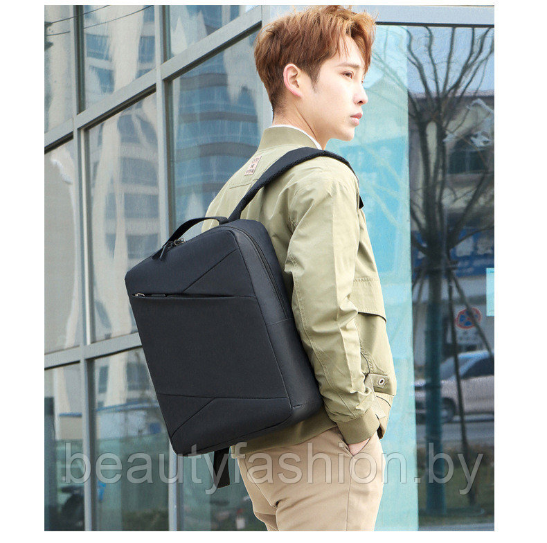 Набор рюкзак + сумки модель 803 (черный) - фото 4 - id-p220830071