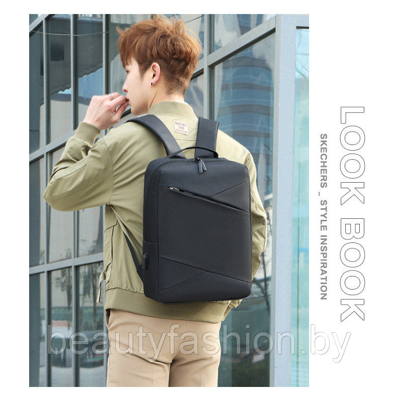 Набор рюкзак + сумки модель 803 (черный) - фото 6 - id-p220830071
