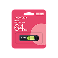 Usb flash disk 64Gb A-DATA UC300 (ACHO-UC300-64G-RBK/GN)