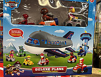 Детский игровой набор самолет и спасатели, офис база спасателей Щенячий патруль Paw Patrol