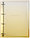 Тетрадь общая А4, 120 л. на кольцах Brauberg Grade Plastic 235*305 мм, клетка, желтая, фото 4