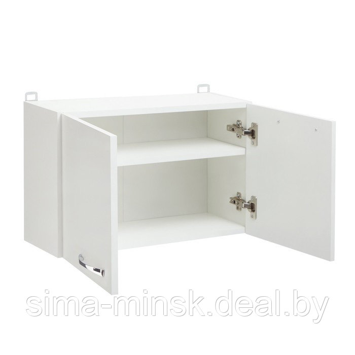 Шкаф навесной для ванной комнаты "Арум" белый, 40х20х60см - фото 2 - id-p220836873