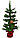 Ель искусственная «Золотая сказка» с гирляндой и игрушками высота 50 см, зеленая, фото 2