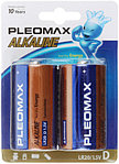 Батарейка щелочная Pleomax Alkaline Energy D, LR20, 1.5V, 2 шт.