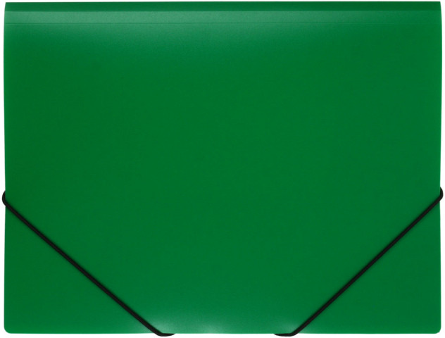 Папка пластиковая на резинке «Стамм» толщина пластика 0,5 мм, зеленая - фото 2 - id-p220862841