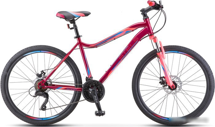 Велосипед Stels Miss 5000 MD 26 V020 р.18 2023 (вишневый/розовый) - фото 1 - id-p220864660