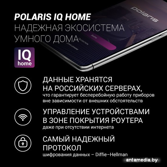 Мультиварка Polaris PMC 5020 Wi-Fi IQ Home (серебристый) - фото 2 - id-p220864724