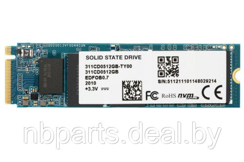 SSD накопитель M.2 Azerty 2280 NVMe 512GB 311CD0512GB-TY00 - фото 1 - id-p220865128