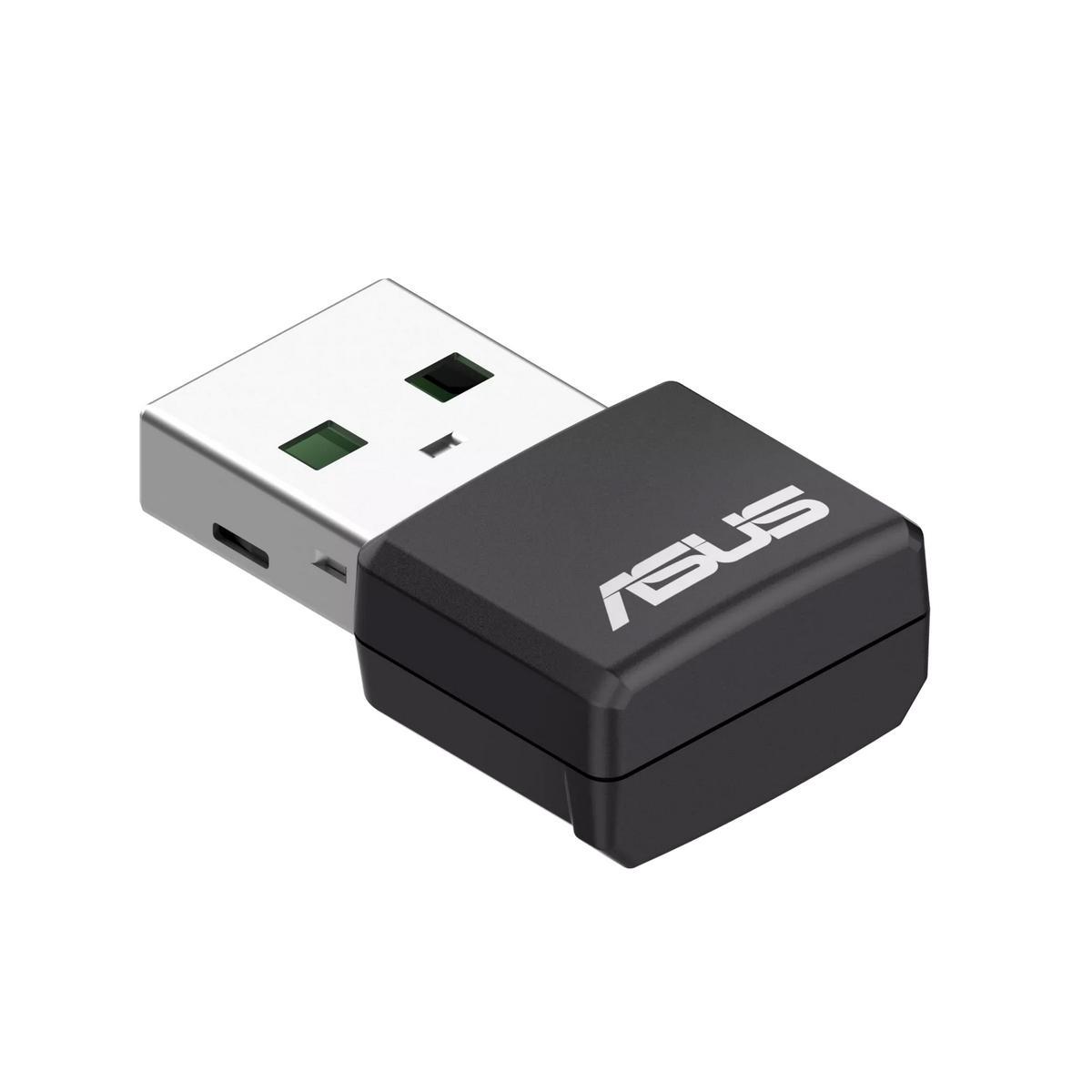 Адаптер беспроводной связи (Wi-Fi) ASUS USB-AX55 NANO 90IG06X0-MO0B00 - фото 1 - id-p220866716