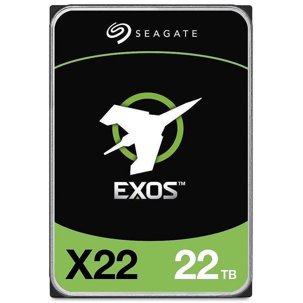 Жесткий диск HDD SAS Seagate 22Tb, ST22000NM000E, Exos X22, 7200 rpm, 512Mb buffer 512e/4KN, 1 year - фото 1 - id-p220866730