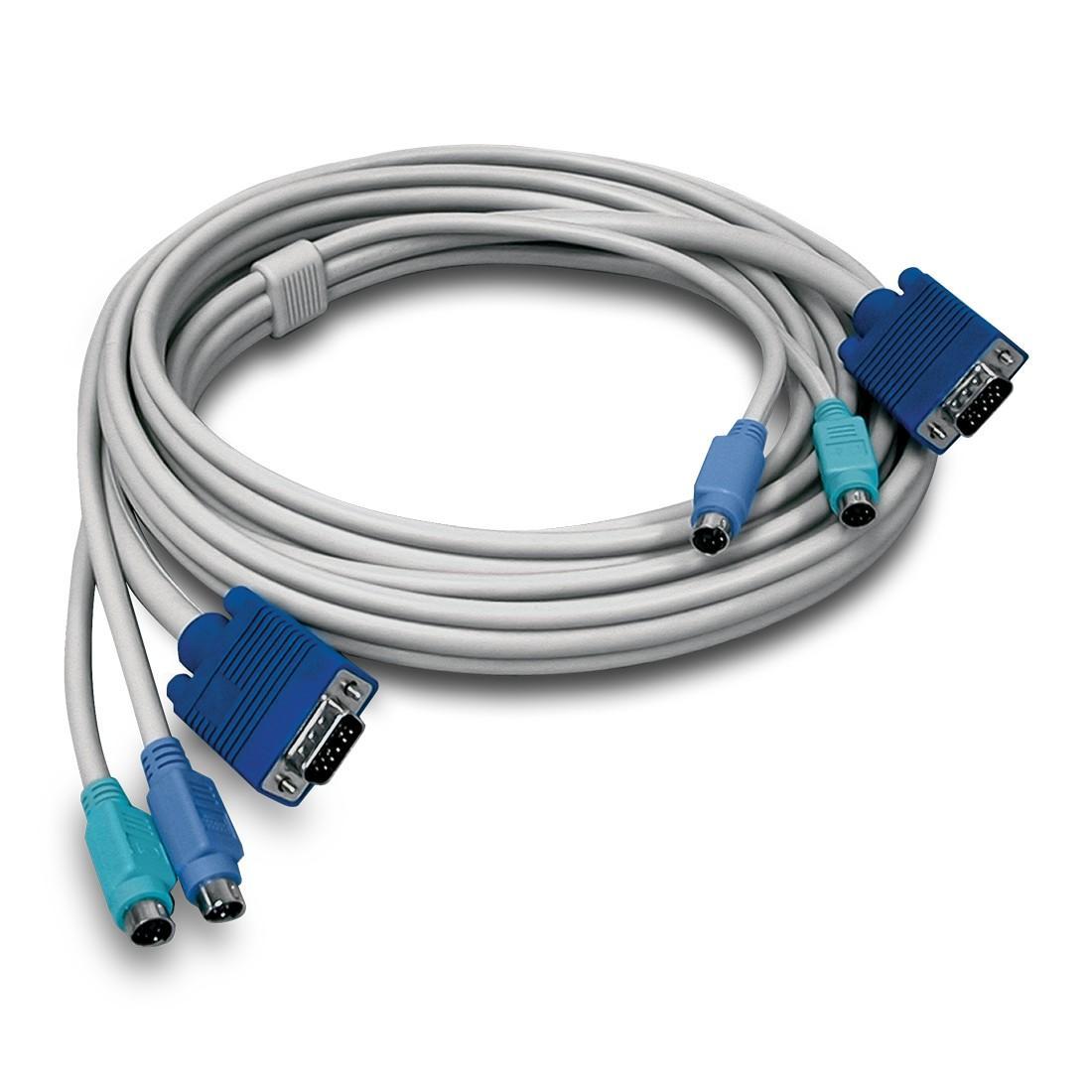 Кабель TRENDnet 3.0m PS/2/VGA KVM Cable TK-C10 - фото 1 - id-p220872145