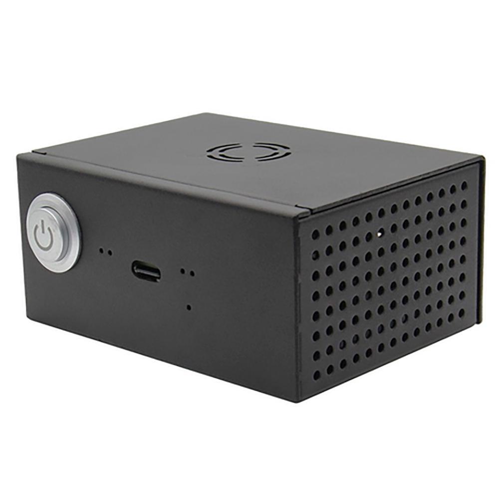 Корпус ACD KP561 Корпус ACD Metal Case + Power Control Switch + Cooling Fan Kit for Raspberry Pi X820 v3.0 - фото 1 - id-p220872160