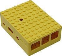 Корпус ACD RA185 Корпус ACD Yellow ABS Plastic Building Block case for Raspberry Pi 3 B (CBPIBLOX-YEL)