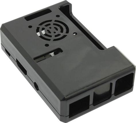 Корпус ACD RA187 Корпус ACD Black ABS Plastic Case w/GPIO port hole and Fan holes for Raspberry Pi 3 B,, фото 2
