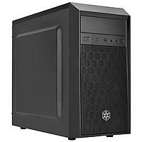 Корпус Silverstone SST-PS16B Precision Mini Tower Micro ATX Computer Case, quiet, black G410PS16B000020