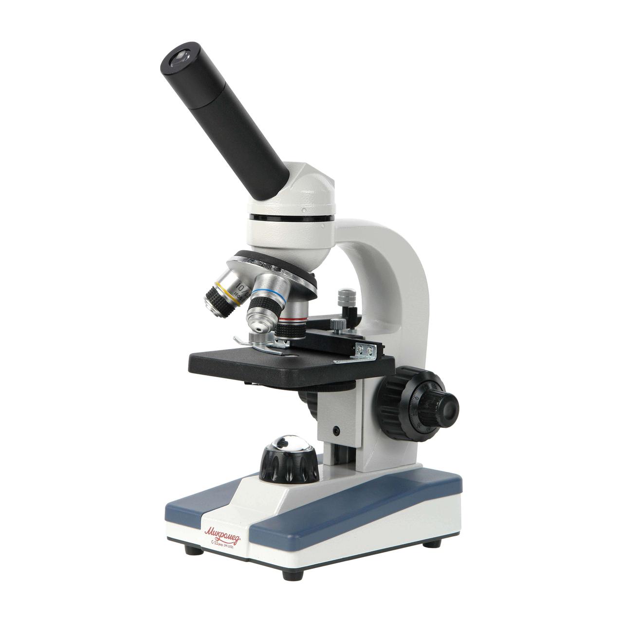 Микроскоп биологический Микромед С-11 (вар. 1М LED) - фото 1 - id-p220869272