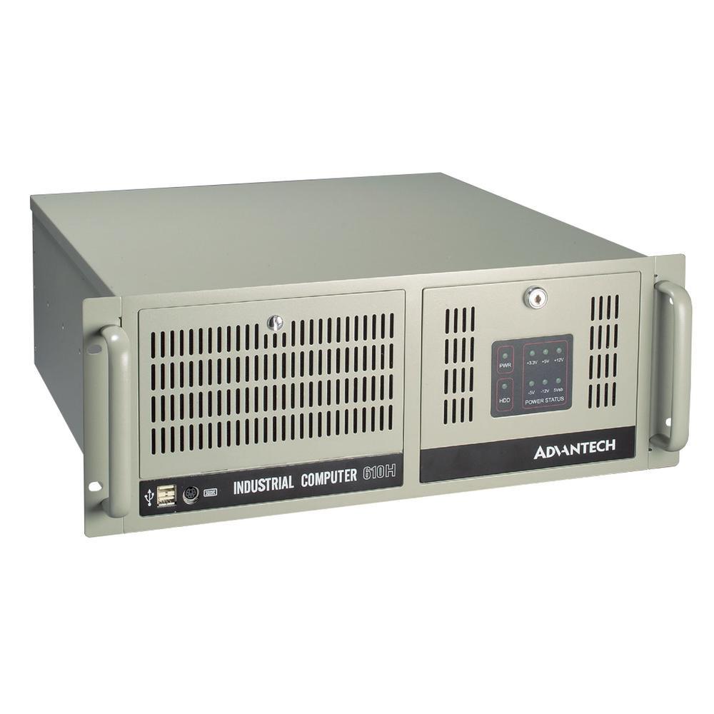 Корпус Advantech 4U Rackmount Chassis ATX IPC-610BP-50HD Advantech 15 слотов, отсеки 3x5.25", 1x3.5", 2xUSB, - фото 1 - id-p220872239