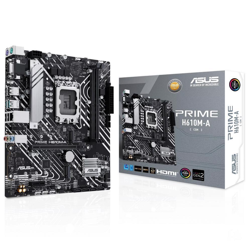 Материнская плата ASUS 90MB1G20-M0EAYC PRIME H610M-A-CSM - фото 1 - id-p220867768