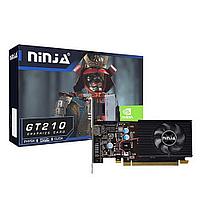 Видеокарта 512Mb PCI-E DDR3 SINOTEX Ninja NF21N5123F (RTL) D-Sub+DVI+HDMI GeForce GT210