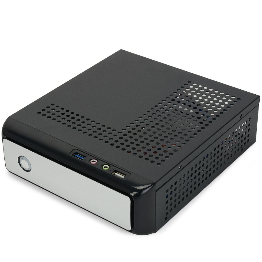 Корпус ITX CMC-170-113 (CM-PSDC95) Crown 90W внешний, 1*USB2.0+1*USB3.0 SFF (mITX, 60*215*190мм; VESA - фото 1 - id-p220875104