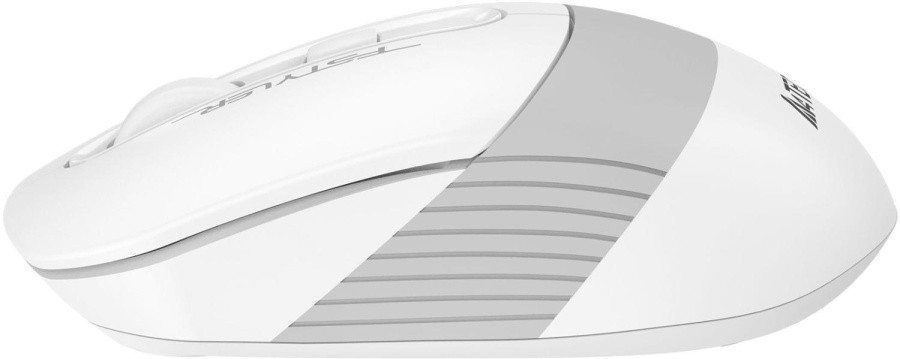 Мышь A4Tech Fstyler FG10CS Air белый/серый оптическая (2000dpi) silent беспроводная USB для ноутбука (4but) - фото 1 - id-p220874645